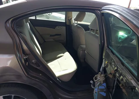 2013 Honda Civic Lx z USA, uszkodzony, nr VIN 2HGFB2F55DH506140